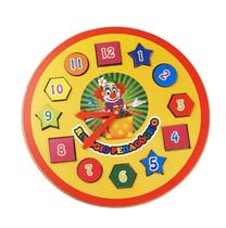 Brinquedo Relogio Pedagogico Infantil Mdf 3 Anos Brinquedo Relogio Pedagogico Infantil Mdf 3 Anos