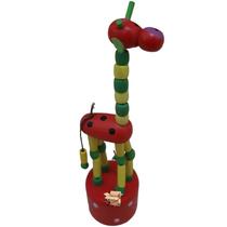 Brinquedo Retrô Mini Girafa Dançarina Mole Mole - RafaBox