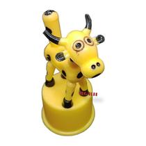 Brinquedo Retrô Mini Vaca Vaquinha Dançarina Mole Mole - BH Mania De Brincar
