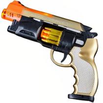 Brinquedo Rhode Island Novelty Light-Up Blaster com som de 9,5 cm Brinquedo Rhode Island Novelty Light-Up Blaster com som de 9,5 cm
