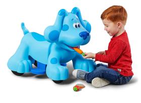 Brinquedo Ride-On Kid Trax Blue's Clues, hora do lanche: 18 a 30 meses Brinquedo Ride-On Kid Trax Blue's Clues, hora do lanche: 18 a 30 meses