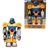 Brinquedo Robô Android Do Futuro Com Luz Som Amarelo. Brinquedo Robô Android Do Futuro Com Luz Som Amarelo.