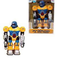 Brinquedo Robô Android Do Futuro Com Luz Som Amarelo. Brinquedo Robô Android Do Futuro Com Luz Som Amarelo.