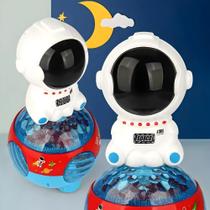 Brinquedo Robô Astronauta Com Música E LED Rotação 360 ZR138-21