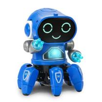 Brinquedo Robô dançarino com luz e som de brinquedo - BOT ROBOT