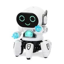 Brinquedo Robô dançarino com luz e som de brinquedo