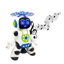 Brinquedo Robô Dançarino Sons E Luzes Brinquedo Musical - Yijun