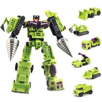 Brinquedo Robô de Transformação SHUNXGT 25 cm Modelo 6 em 1