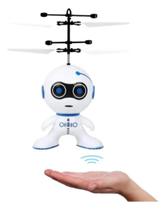 Brinquedo Robô Drone Com Sensor Diversao Garantida