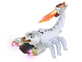 Brinquedo Robô Escorpião Lendário Á Pilha Com Luzes Vibrantes Com Movimentos Realista - Toy King
