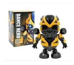 Brinquedo Robô Herói Dançarino Musical Com Luzes Som. Brinquedo Robô Herói Dançarino Musical Com Luzes Som.