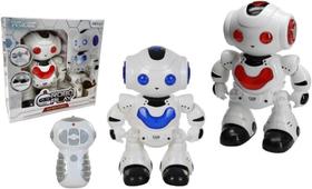 Brinquedo Robô Infantil Com Controle Remoto Luzes e Som (Colorido) - ETI TOYS