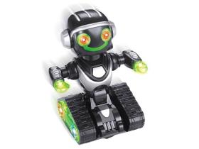 Brinquedo Robô Inteligente Com Luz E Som Mega Bot Toyng