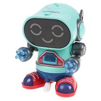 Brinquedo Robô Rock Dançarino Infantil Luz e Som Face Digital
