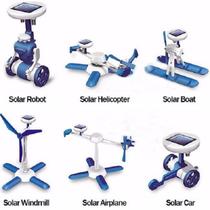 Brinquedo Robô Solar 6 Em 1 Educacional - YABOX