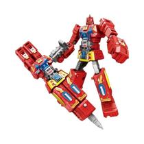 Brinquedo Robô Transformável 2 Em 1 Caneta Esferográfica Deformável Modelo De Figura De Ação