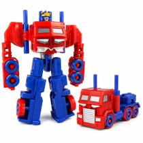 Brinquedo Robô Transformer Super Caminhão 2 em 1 Manual Brinquedo Robô Transformer Super Caminhão 2 em 1 Manual