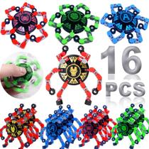 Brinquedo robótico transformável Fidget Spinner ShineWorld, pacote com 16 unidades