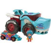 Brinquedo Rodas Mágicas Mega Tubarão Box T Racers