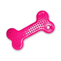 Brinquedo São Benedito Pet Osso Maciço com Cravo Rosa para Cães - Tamanho P Brinquedo São Benedito Pet Osso Maciço com Cravo Rosa para Cães - Tamanho P