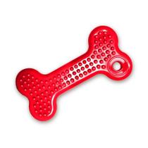 Brinquedo São Benedito Pet Osso Maciço com Cravo Vermelho para Cães - Tamanho P Brinquedo São Benedito Pet Osso Maciço com Cravo Vermelho para Cães - Tamanho P