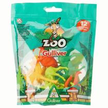 Brinquedo Saquinho Zoológico Com 12 Figuras 6837 Gulliver Brinquedo Saquinho Zoológico Com 12 Figuras 6837 Gulliver