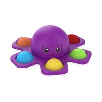 Brinquedo Sensorial Antiestresse Fidget Spinner Com Bolhas Que Mudam De Forma Para Alívio Do Brinquedo Sensorial Antiestresse Fidget Spinner Com Bolhas Que Mudam De Forma Para Alívio Do