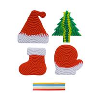 Brinquedo Sensorial Arco-Íris Abóbora Fantasma - Pop It de Silicone para Alívio do Estresse