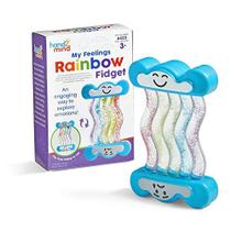 Brinquedo sensorial arco-íris para crianças ansiosas - hand2mind