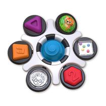 Brinquedo sensorial Baby Einstein Curiosity Clutch Fidget +3 meses