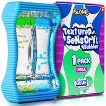 Brinquedo sensorial BUNMO Liquid Motion Bubbler Calming Fidget Blue Brinquedo sensorial BUNMO Liquid Motion Bubbler Calming Fidget Blue