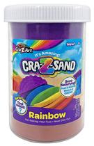 Brinquedo Sensorial Cra-Z-Sand Rainbow Sand Jar com Ferramenta Surpresa