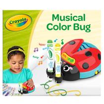 Brinquedo sensorial Crayola Musical Doodle Bug Ladybug para crianças de 2 anos ou mais