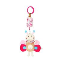 Brinquedo Sensorial De Pelúcia Macia Para Bebês, Chocalho Suspenso Para Carrinho, Carro, Cama E