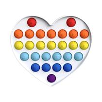 Brinquedo Sensorial De Silicone Push Pop Bubble Para Alívio Do Estresse E Autismo, Simples De Brinquedo Sensorial De Silicone Push Pop Bubble Para Alívio Do Estresse E Autismo, Simples De