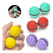 Brinquedo Sensorial Fidget Anti-strees Girar Bolas Portátil
