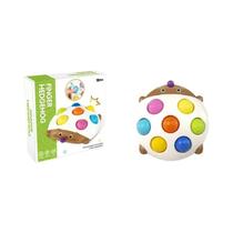 Brinquedo Sensorial Fidget Pop It de Silicone para Crianças e Adultos - Alivia o Estresse