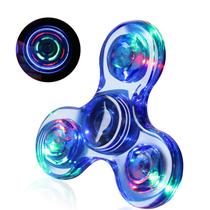 Brinquedo sensorial Fidget Spinner SCIONE LED Light Up para crianças/adultos