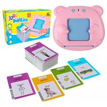 Brinquedo Sensorial Infantil Jogo Com Som E 224 Palavras Educativo Para Crianças
