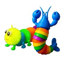 Brinquedo Sensorial Lagosta e Centopeia Kit Brinquedo Sensorial Lagosta e Centopeia Kit