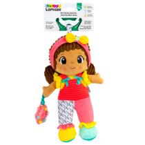 Brinquedo sensorial macio Doll Lamaze My Friend Jasmine de 0 a 2 anos