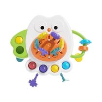 Brinquedo Sensorial Montessori Coruja Com Corda Para Puxar, Educação Precoce, Treinamento De Brinquedo Sensorial Montessori Coruja Com Corda Para Puxar, Educação Precoce, Treinamento De