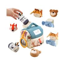 Brinquedo Sensorial Musical Portátil De Pelúcia Montessori: Fazenda De Animais Para Bebês E Crianças Brinquedo Sensorial Musical Portátil De Pelúcia Montessori: Fazenda De Animais Para Bebês E Crianças