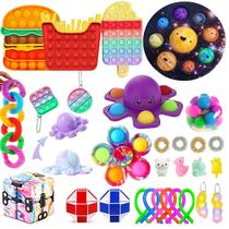 Brinquedo Sensorial Push Bubble Fidget Necessidades Especiais