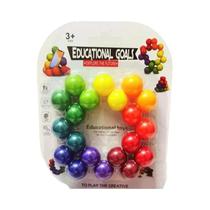 Brinquedo Sensorial Rotativo 3D Colorido, Jogo Montessori, Suporte Para Telefone, Presente