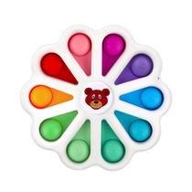 Brinquedo sensorial Tested Poppin Colors Fidget Popper 15M+