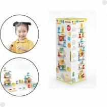 Brinquedo Sensorial Torre De Madeira Animais 726 - junges - juges Brinquedo Sensorial Torre De Madeira Animais 726 - junges - juges