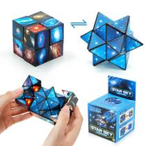 Brinquedo Sensorial Vcall Star Cube 2 em 1 - Para Crianças e Adultos