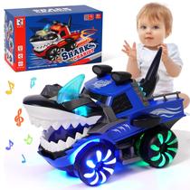 Brinquedo Shark Monster Truck para menino, brinquedo Shark Car Lights Up com Chomper Shakes Sounds Blue Shark Truck Toys para crianças pequenas de 1 2 3 4 5 7 anos, lembrancinhas de aniversário para bebês e meninos Brinquedo Shark Monster Truck para menino, brinquedo Shark Car Lights Up com Chomper Shakes Sounds Blue Shark Truck Toys para crianças pequenas de 1 2 3 4 5 7 anos, lembrancinhas de aniversário para bebês e meninos