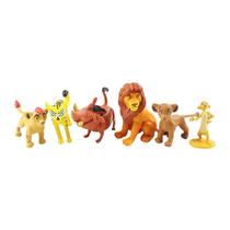 Brinquedo Simba, Pumba e Timão do Rei Leão com 12 peças
